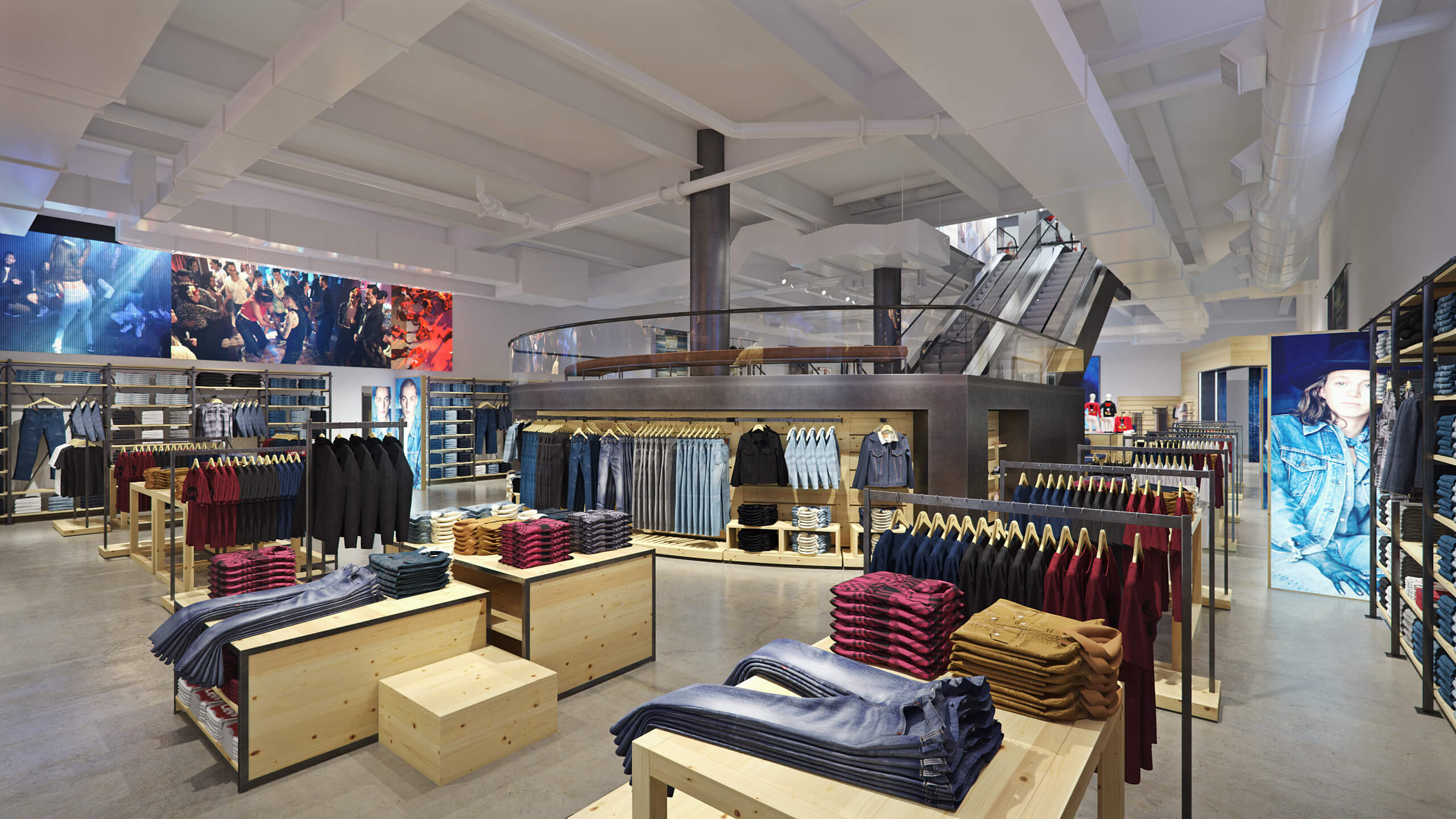 levis time square store