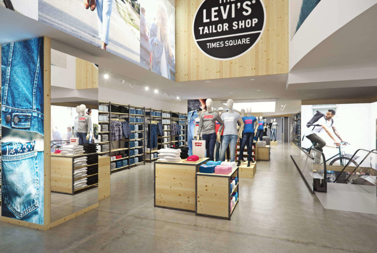 levi's times square store